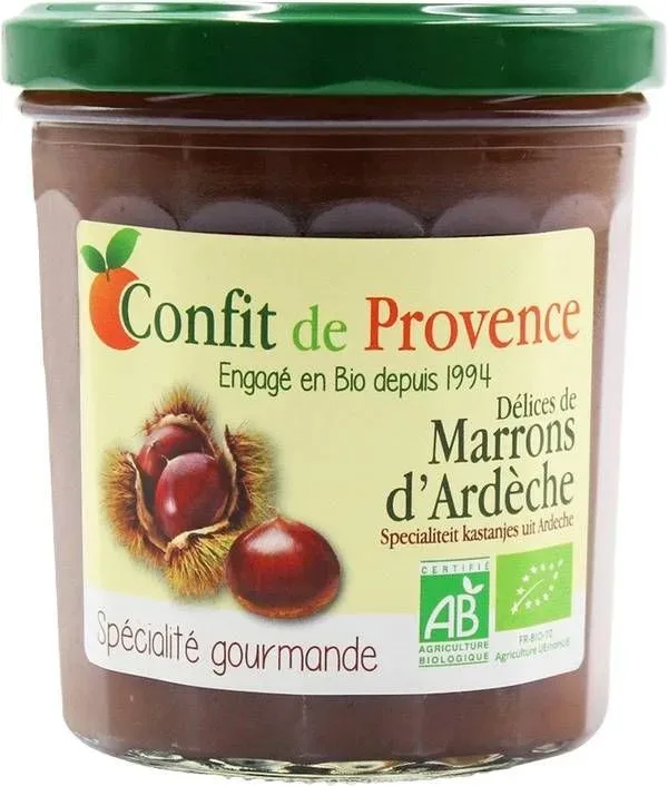 Confit de Provence Konfitüre aus der Ardèche-Kastanie Bio (370g)