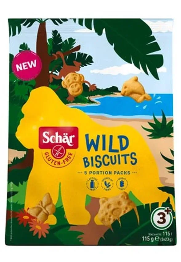 SCHÄR Wild Biscuits glutenfrei (115g)