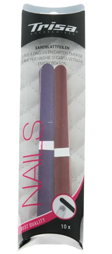 Trisa Sandpapierfeile, 12cm (10 Stk)