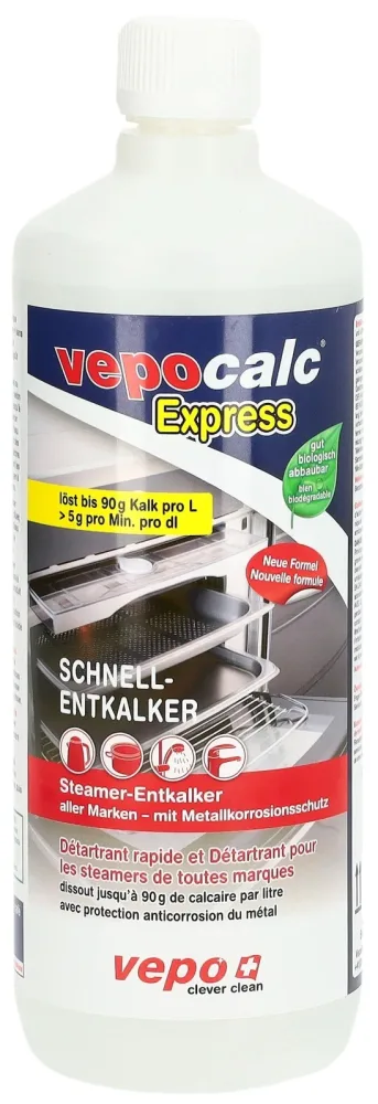 vepocalc Express Schnell- und Steamer-Entkalker (1 Liter)