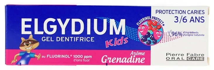 ELGYDIUM Kids-Zahnpasta rote Beeren (50ml)
