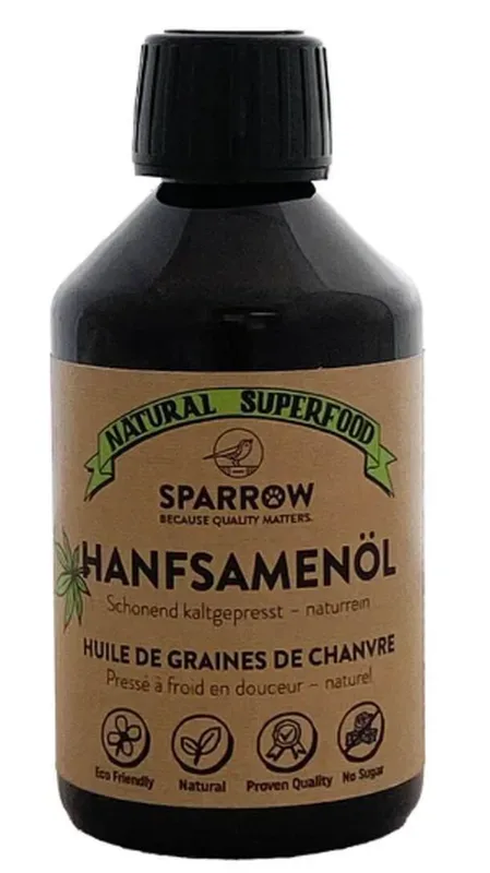 Sparrow Bio Hanfsamenöl 250 ml
