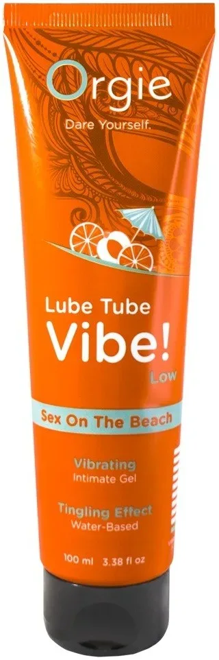 Orgie Lube Tube Vibe! Sex on the Beach essbares Intimgel (100ml)