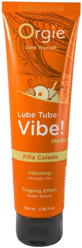Orgie Lube Tube Vibe! Piña Colada essbares Intimgel (100ml)