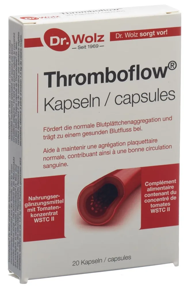 Dr. Wolz Thromboflow Kapseln (20 Stk)