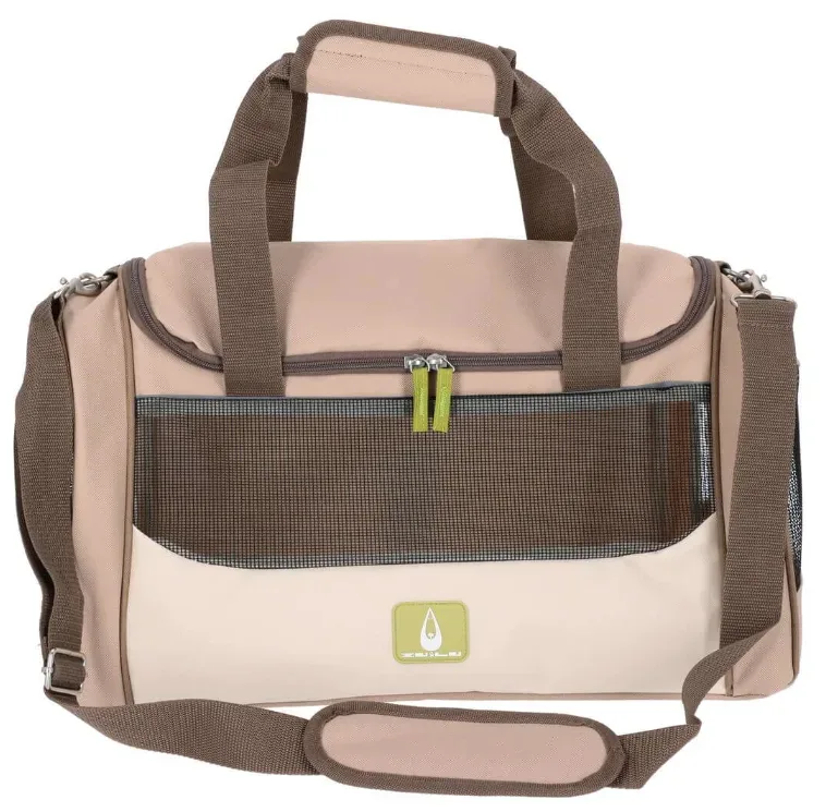 Zu&Lu Pet Carrier für Hunde, beige, 24x51x25cm (1 Stk)
