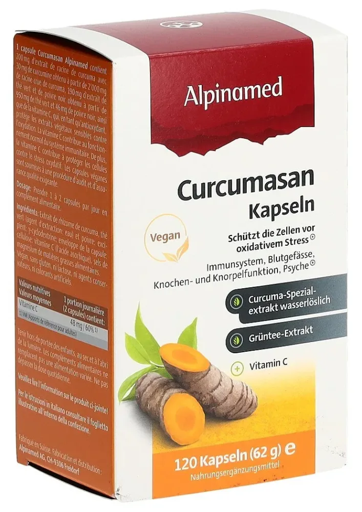ALPINAMED Curcumasan Kaps 120 Stk