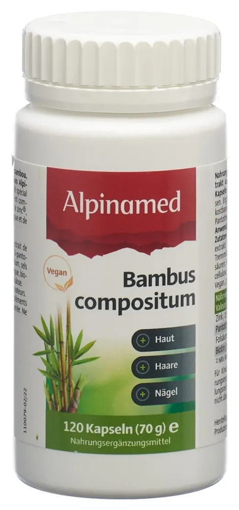 ALPINAMED Bambus compositum Kaps 120 Stk