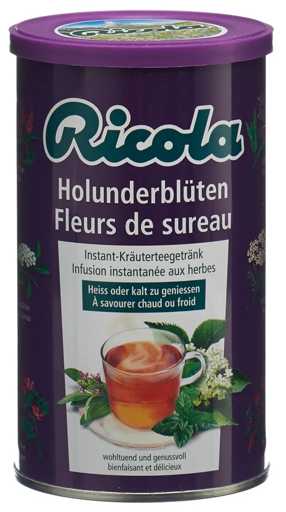 Ricola Instant-Tee Holunderblüten Dose (200g)