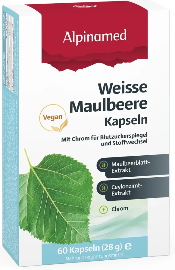 Alpinamed Weisse Maulbeere Kapseln (60 Stk)