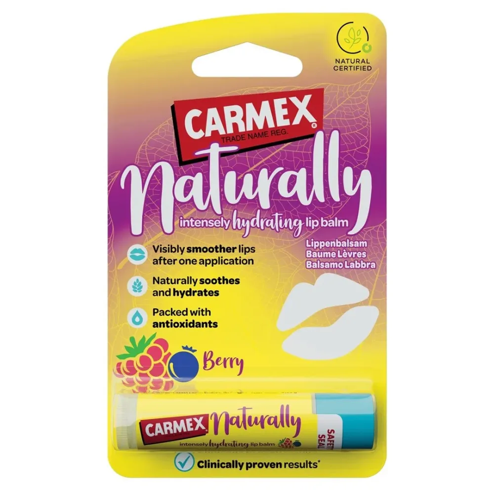 Carmex Lippenbalsam Naturally Berry Stick (4.25g)