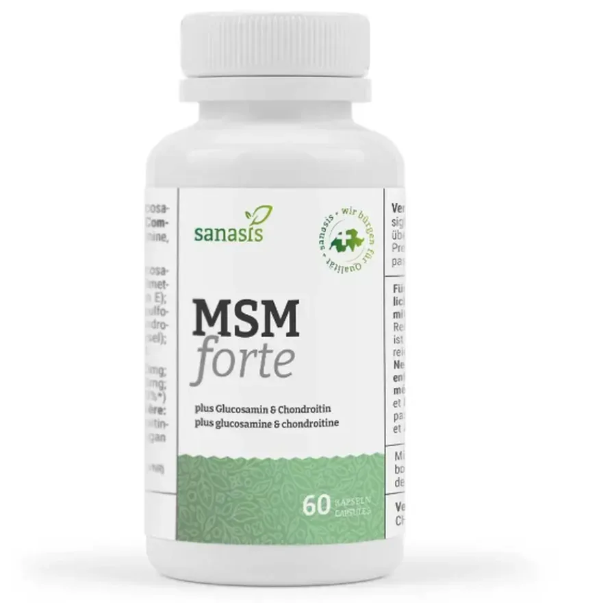 sanasis MSM Glucosamin & Chondroitin Kapseln (60 Stk)