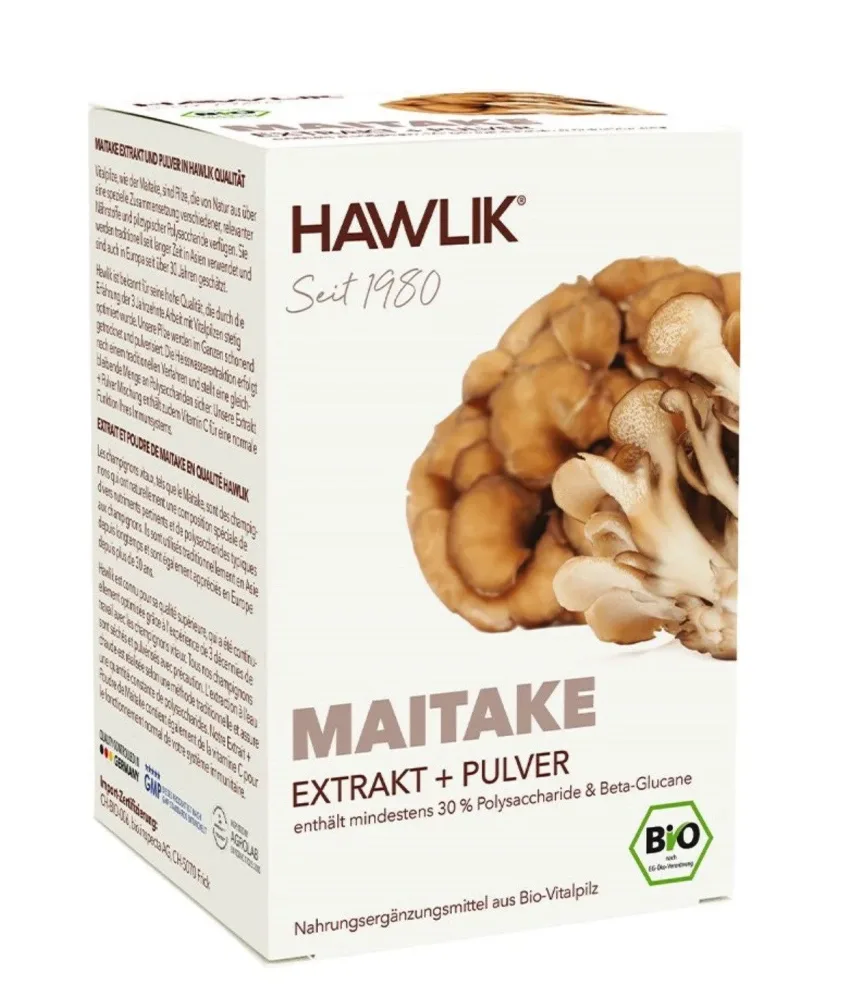 HAWLIK Maitake Extrakt + Pulver Kapseln (120 Stk)