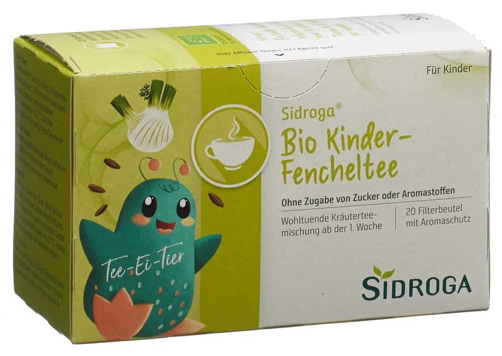 SIDROGA Baby- und Kinder-Fencheltee (20 Beutel)