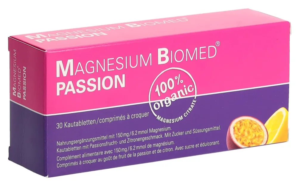 MAGNESIUM BIOMED PASSION Kautabletten (30 Stk)