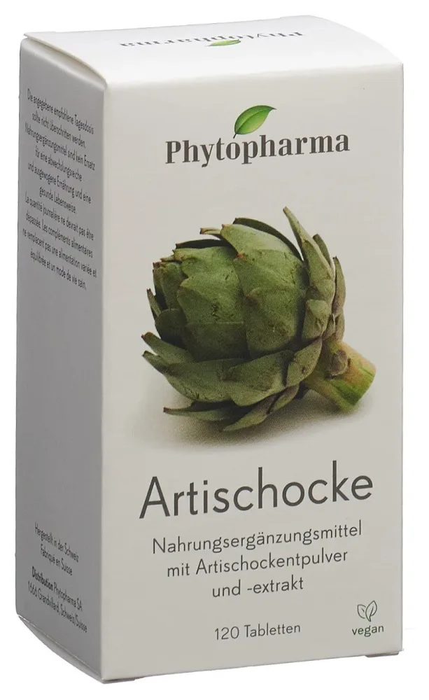 Phytopharma Artischocke Tabletten (120 Stk)