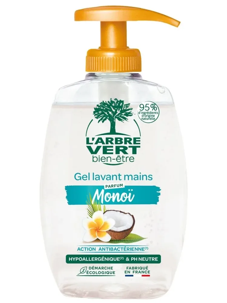 L'ARBRE VERT Ökologische Handseife Monoï (300ml)
