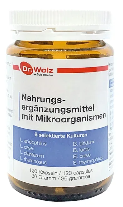 Dr. Wolz Mikroorganismen Kapseln (120 Stk)