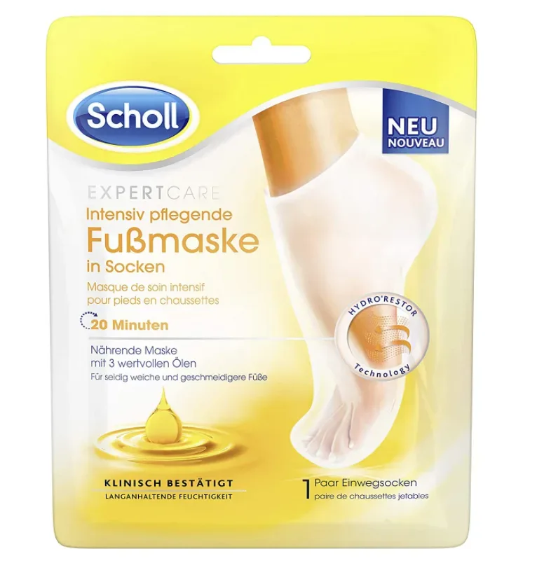 Scholl - Fussmaske mit 3 Ölen (1 Paar)