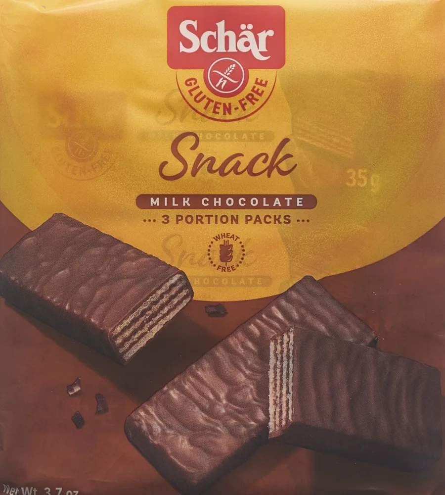 Schär Snack mit Schokolade, glutenfrei (3x35g)
