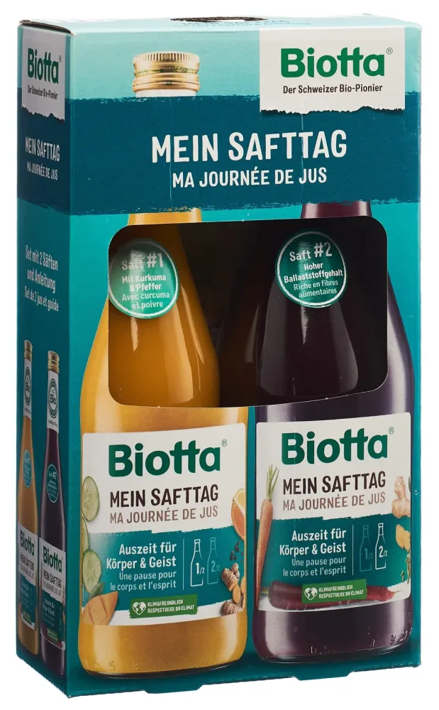 Biotta Mein Safttag Set (2x500ml)