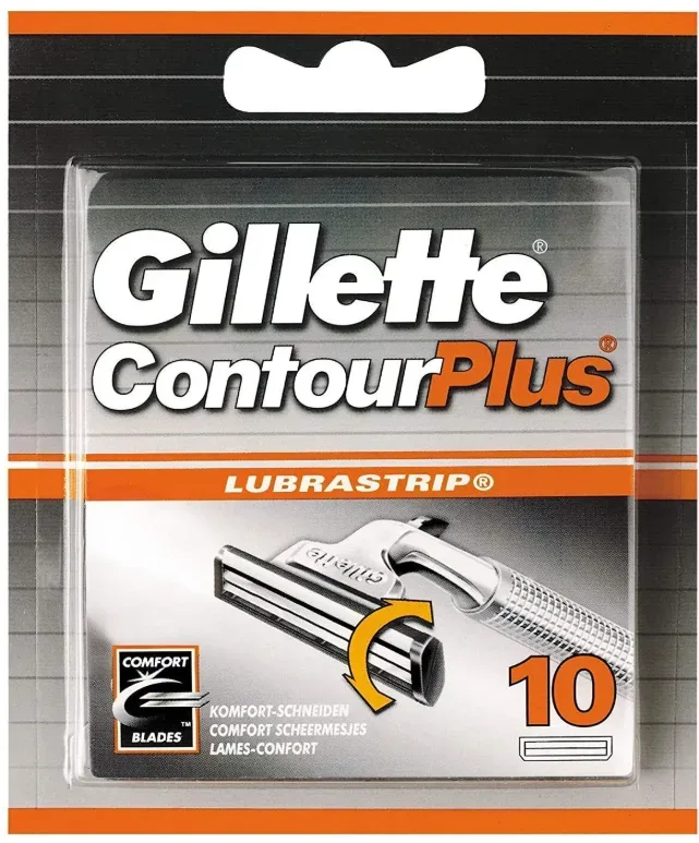 GILLETTE CONTOUR Plus Ersatzklingen 10 Stk