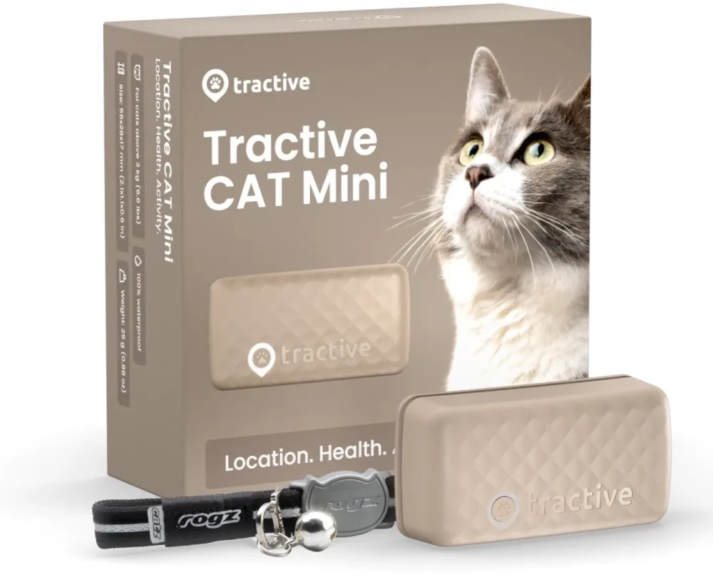 Tractive GPS CAT 5 Mini braun