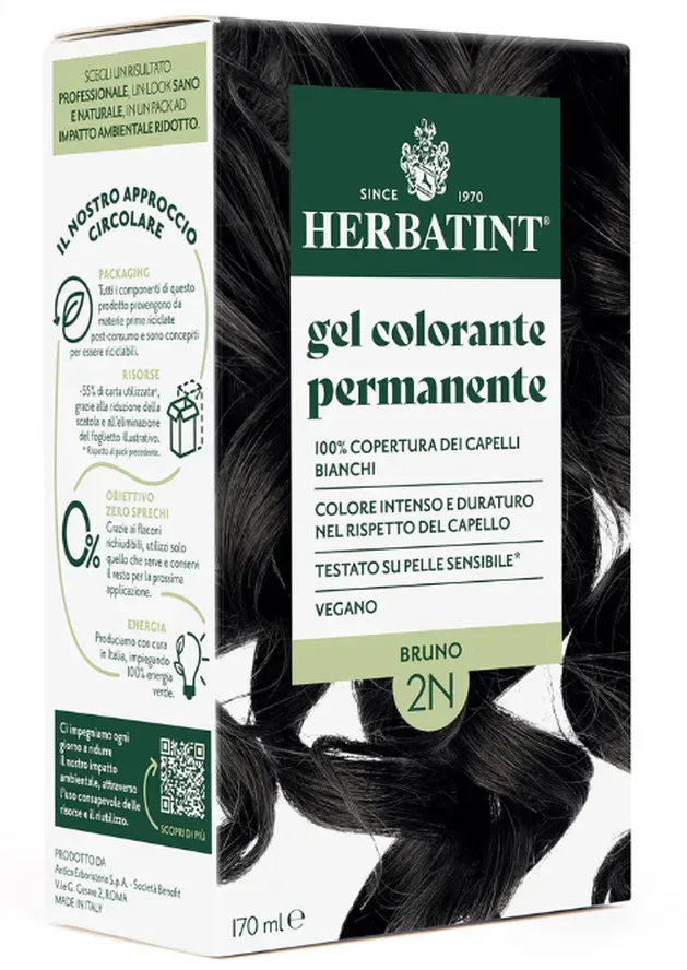HERBATINT Haarfärbegel 2N Braun (170ml)