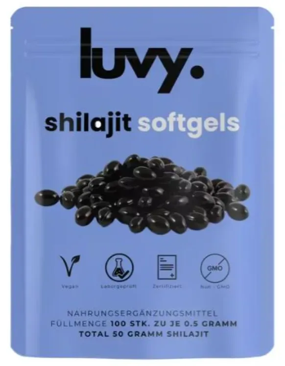luvy. Shilajit Softgels (100 Stk)