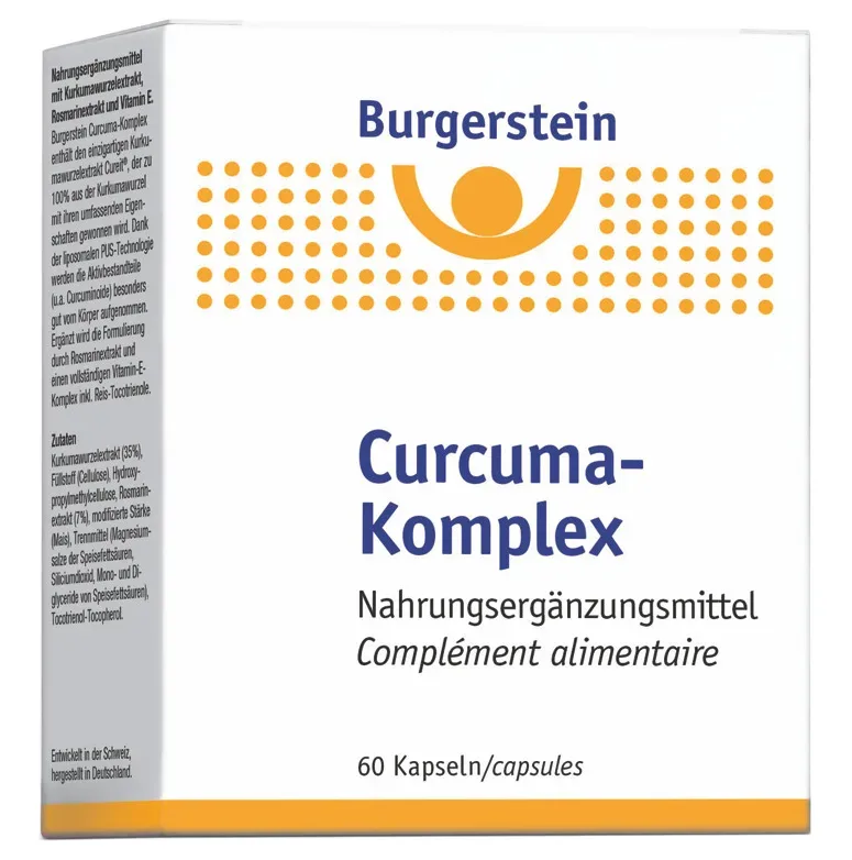 Burgerstein Curcuma-Komplex Kapseln Blister (60 Stk)