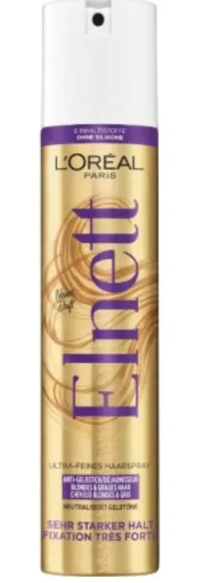 L'Oréal Paris - Ultra-Feines Anti-Gelbstich, Lacca per capelli ultra-fine anti-ingiallimento, 300 ml