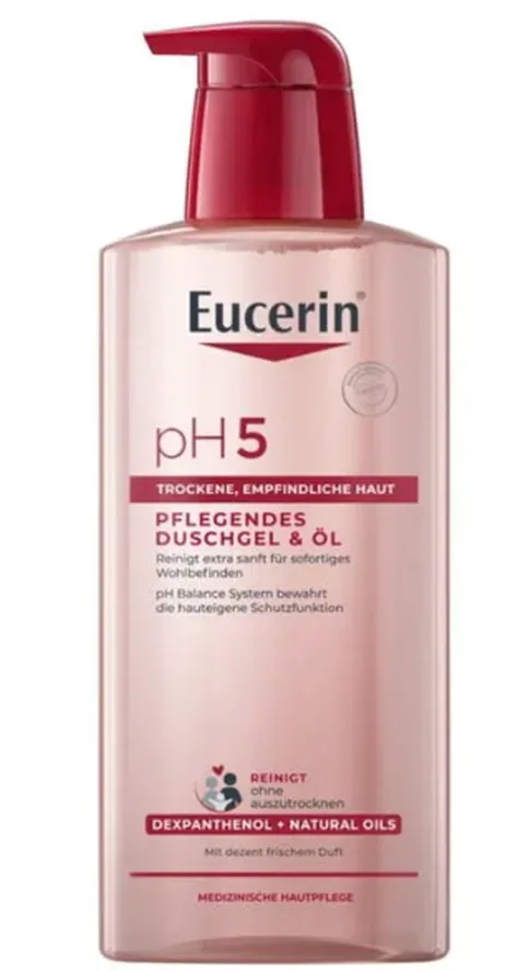 Eucerin - pH5 Pflegendes Duschgel und Öl, 400 ml