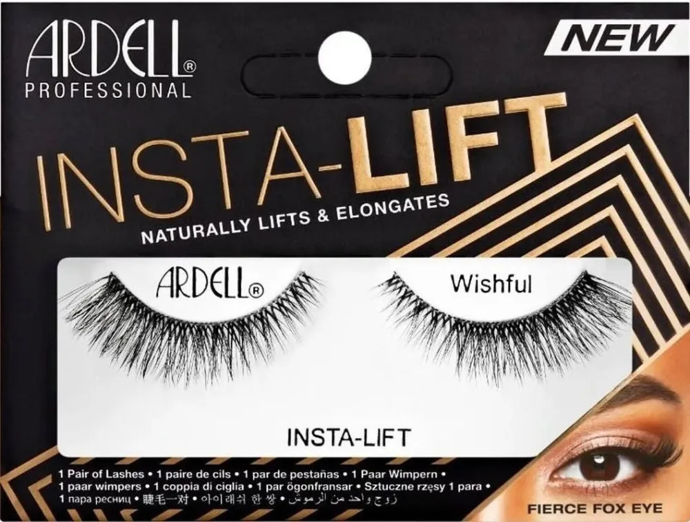Ardell - Insta Lift Lashes Wishful, 1 Paar, Black