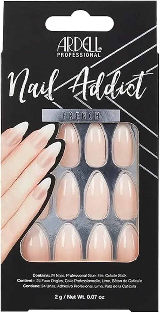 Ardell - Künstliche Fingernägel, Nail Addict FrenchOmbreFade (Baby Boomer), Set