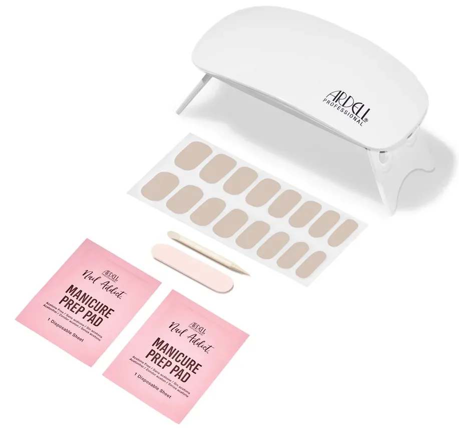Ardell - Gel Nail Starter Kit, Cashmere Sands, Set