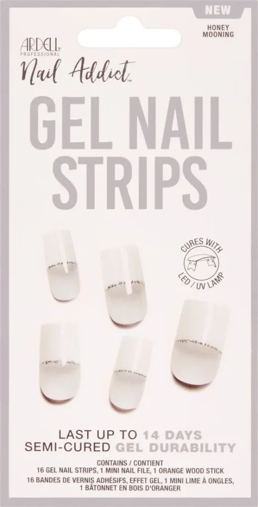 Ardell - Gel Nail Strips, Honey Mooning, Set