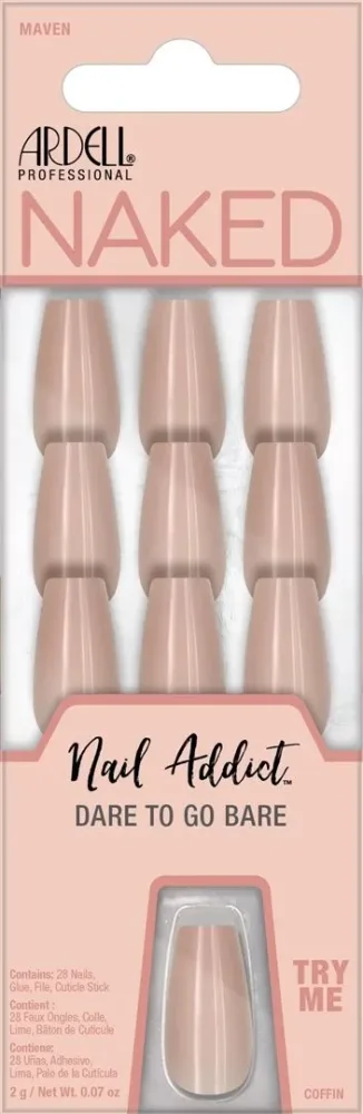 Ardell - Künstliche Fingernägel, Nail Addict Naked Collection Maven, Set