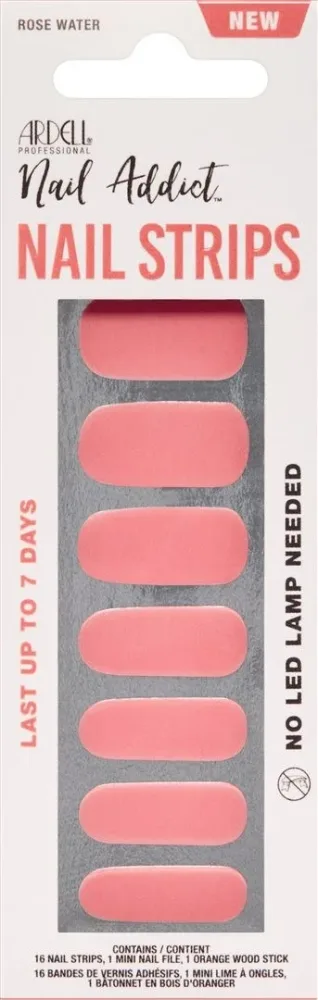 Ardell - Nail Strips, Rose Water, Set