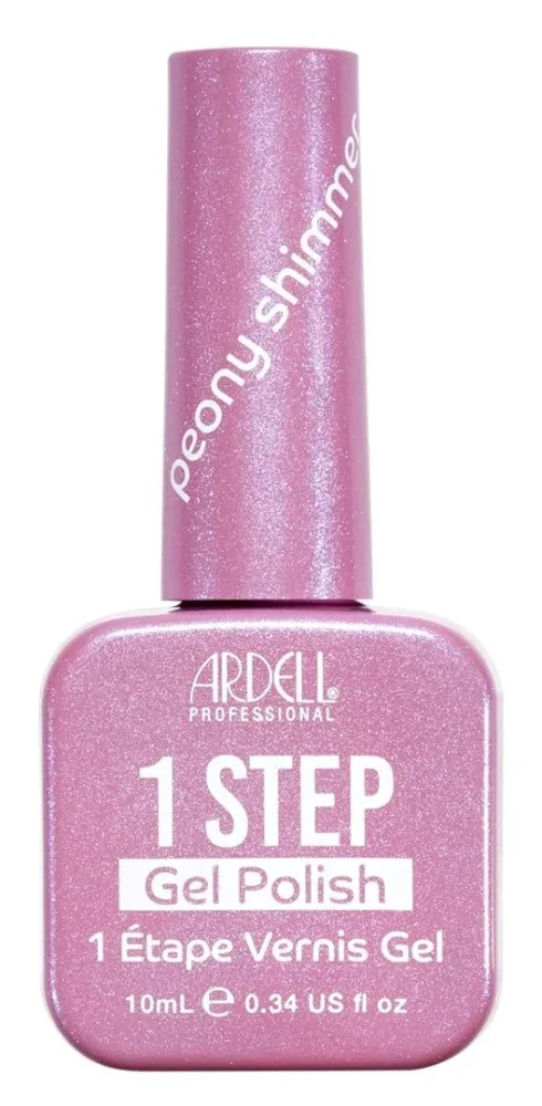 Ardell - 1 Step Gel Polish, 10 ml, Peony Shimmer
