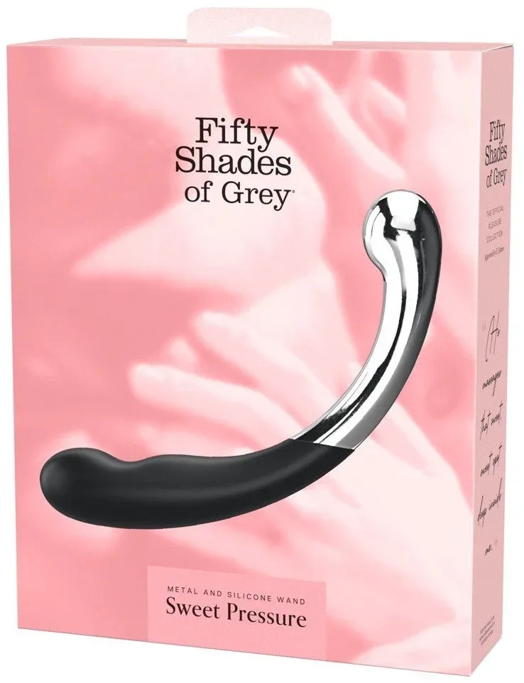Fifty Shades of Grey Sweet Pressure Stahl- und Silikondildo