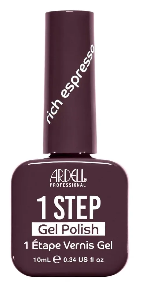 Ardell - 1 Step Gel Polish, 10 ml, Rich Espresso