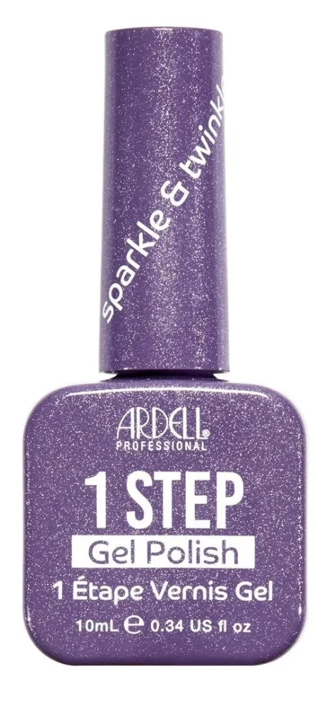 Ardell 1 Step Gel Polish Sparkle & Twinkle (10ml)