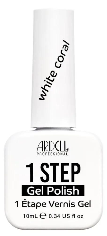 Ardell - 1 Step Gel Polish, 10 ml, White Coral