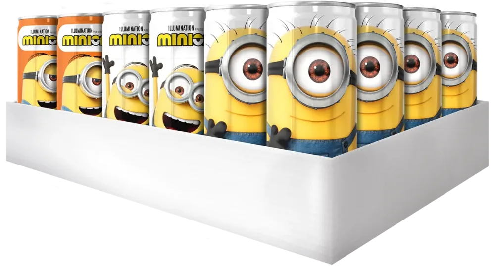 Kids Drinks Minions Fruit Drink Orange (24x250ml)