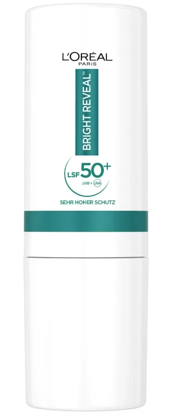 L'Oréal Paris - Bright Reveal Täglicher UV Stick LSF 50+, 9 ml