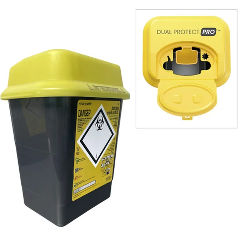 Sharpsafe Dual Protect Pro Entsorgungsbox, 5 Liter (1 Stk)