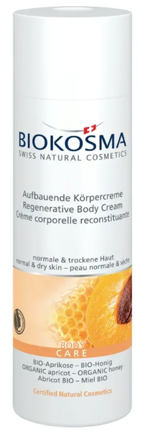 BIOKOSMA Aufbauende Körpercreme Bio-Aprikose & -Honig (200ml)