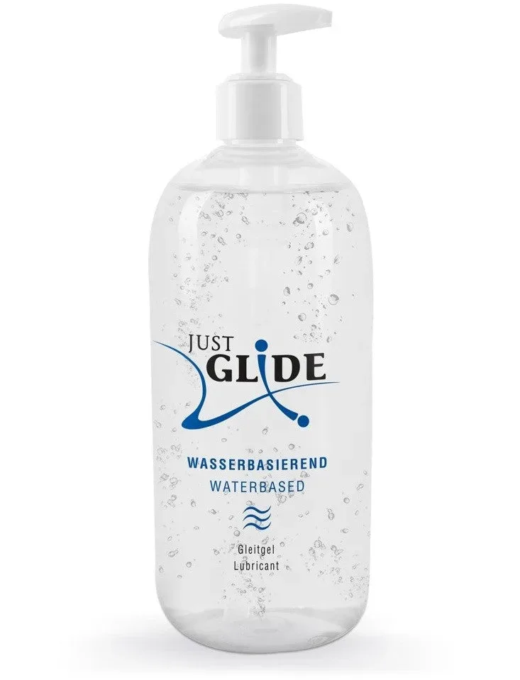 Just Glide Wasserbasierendes Gleitgel (500ml)