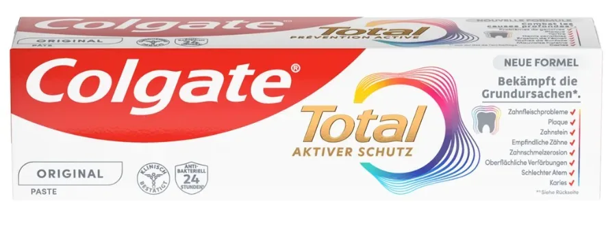 Colgate - Total Original Zahnpasta, 75 ml