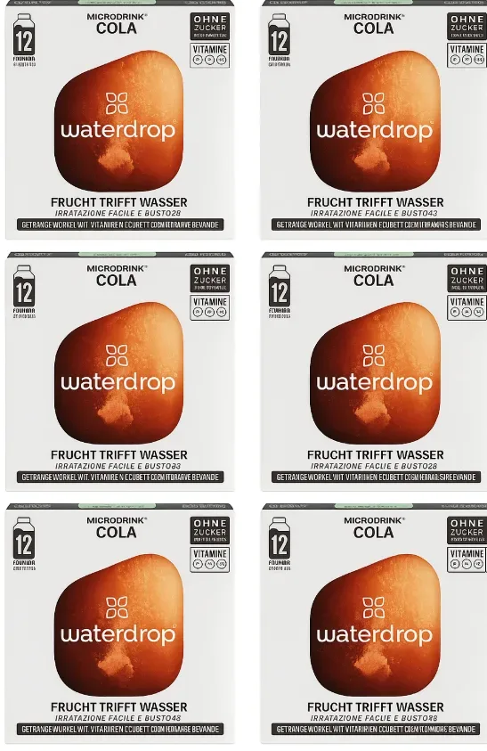 waterdrop Microdrink Cola (6x12 Stk)
